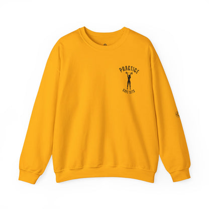 Practice Safe Sets Crewneck Sweatshirt