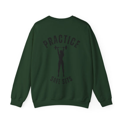 Practice Safe Sets Crewneck Sweatshirt