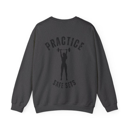 Practice Safe Sets Crewneck Sweatshirt