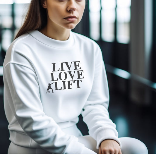 Live Love Lift Crewneck Sweatshirt