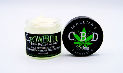 Powerful Pain Relief Cream, Magnesium Cream, CBD Cream, All natural handmade