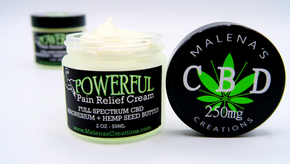 Powerful Pain Relief Cream, Magnesium Cream, CBD Cream, All natural handmade